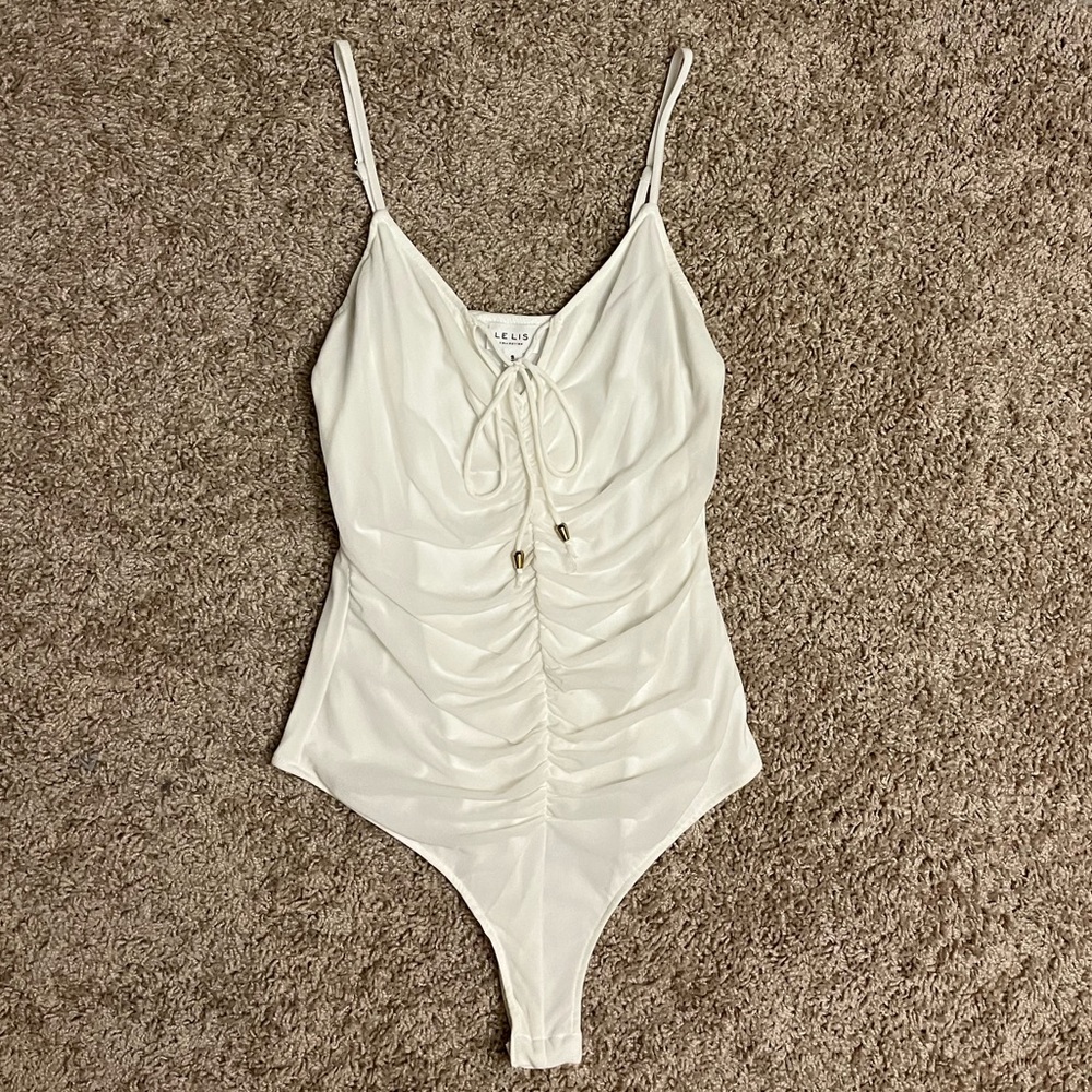 White Tank Top Bodysuit